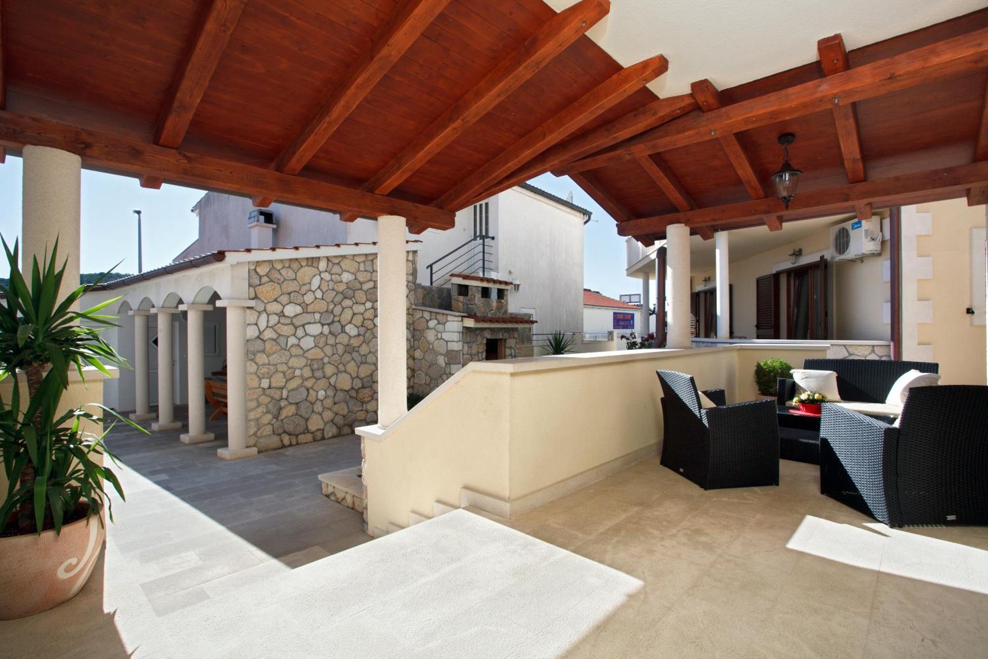 Apartments Tisno - Villa Mare Bagian luar foto